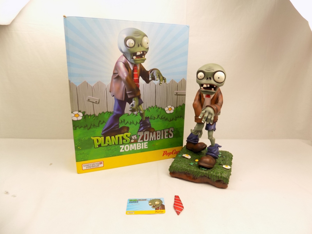 Plants vs Zombies Statues From Gaming Heads - The Toyark - News