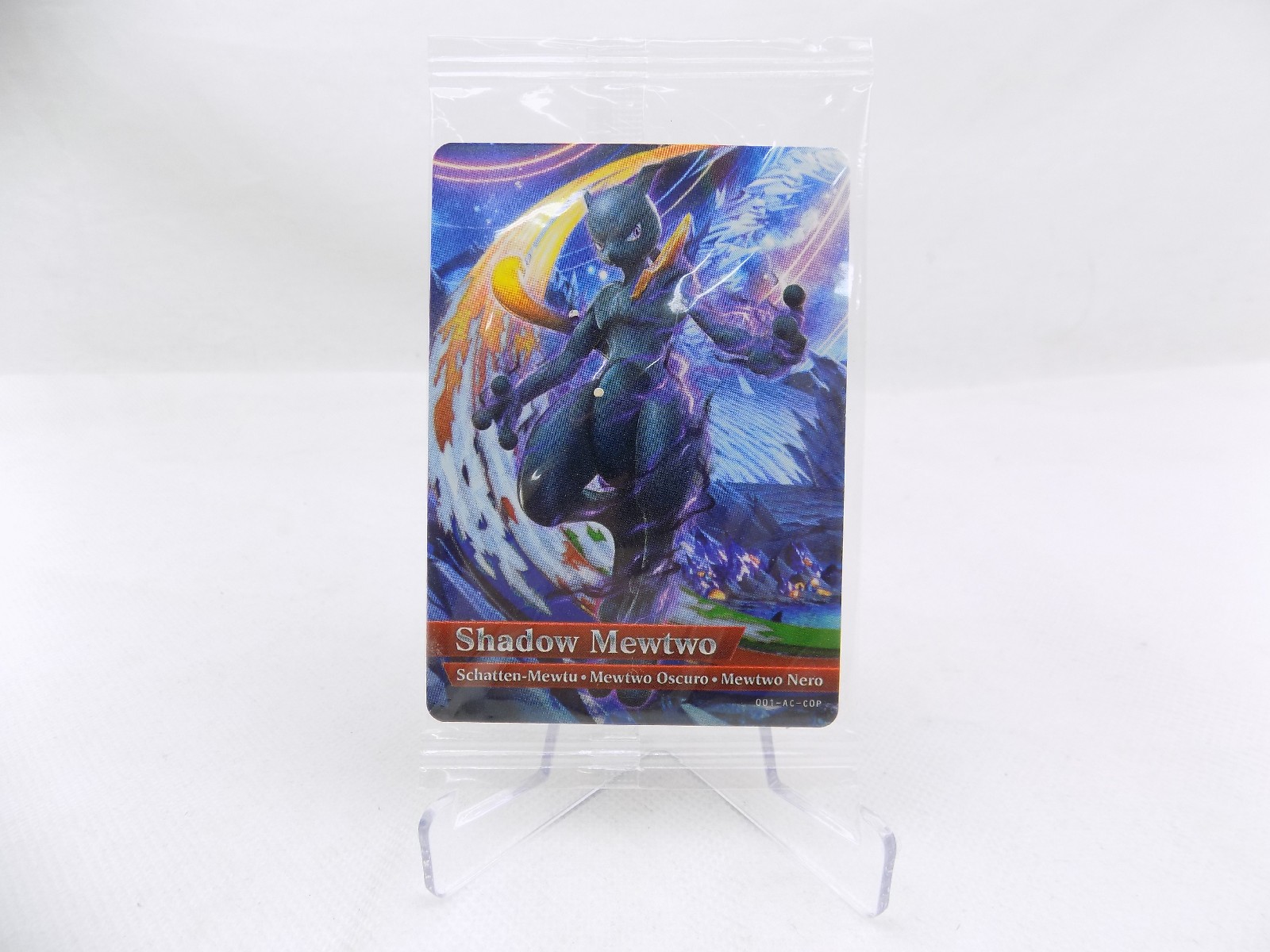 Brand New Sealed Shadow Mewtwo Amiibo Card Pokken Tournament Nintendo ...