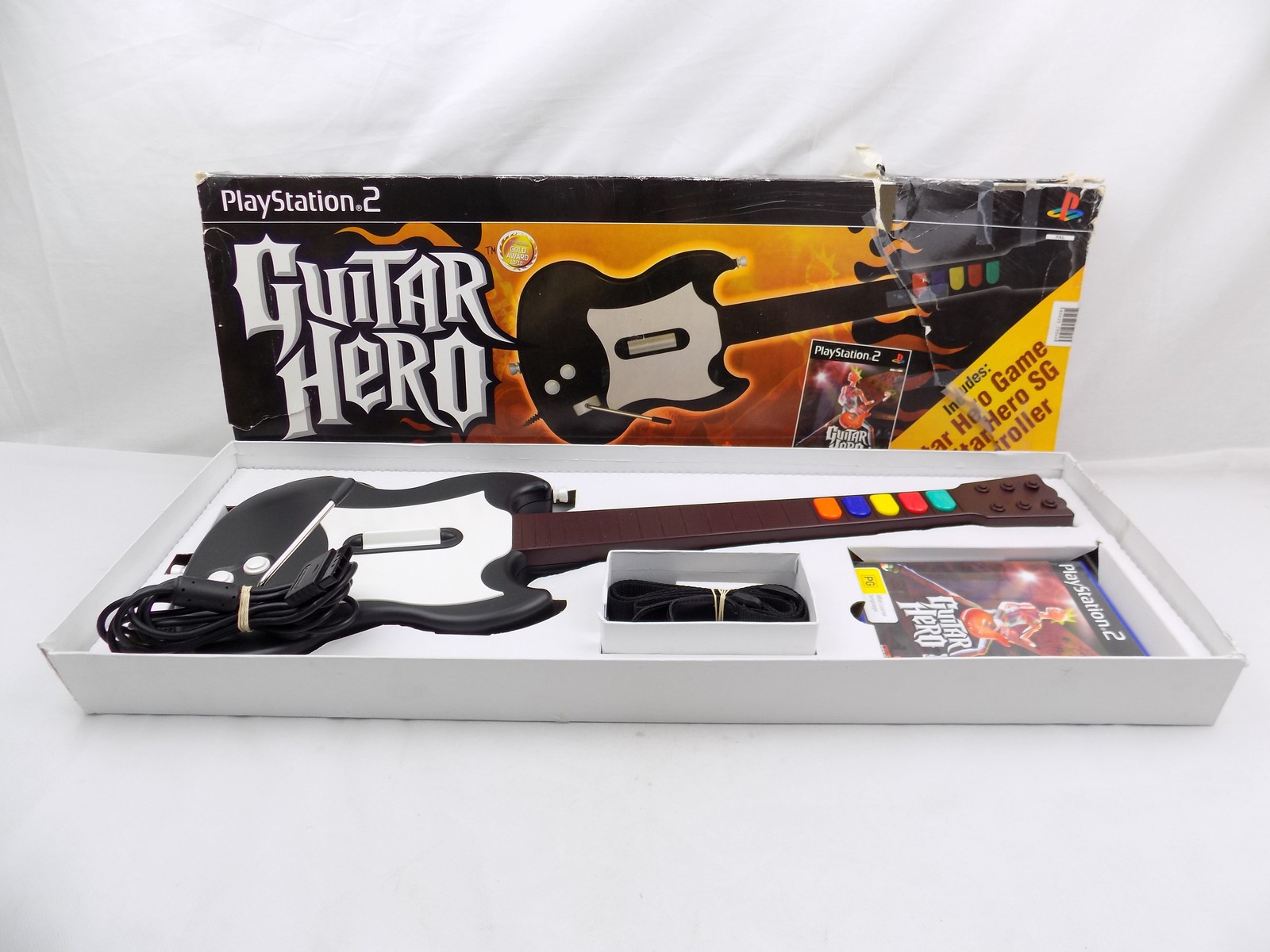 Guitar Hero SG Controller - Black - PlayStation 2