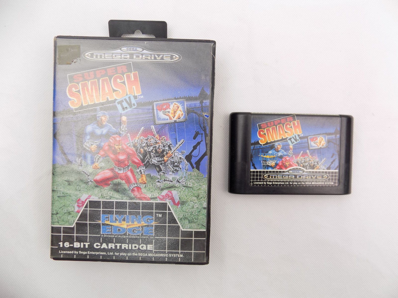 Boxed Sega Mega Drive / Genesis Super Smash T.V. - No Manual Free ...