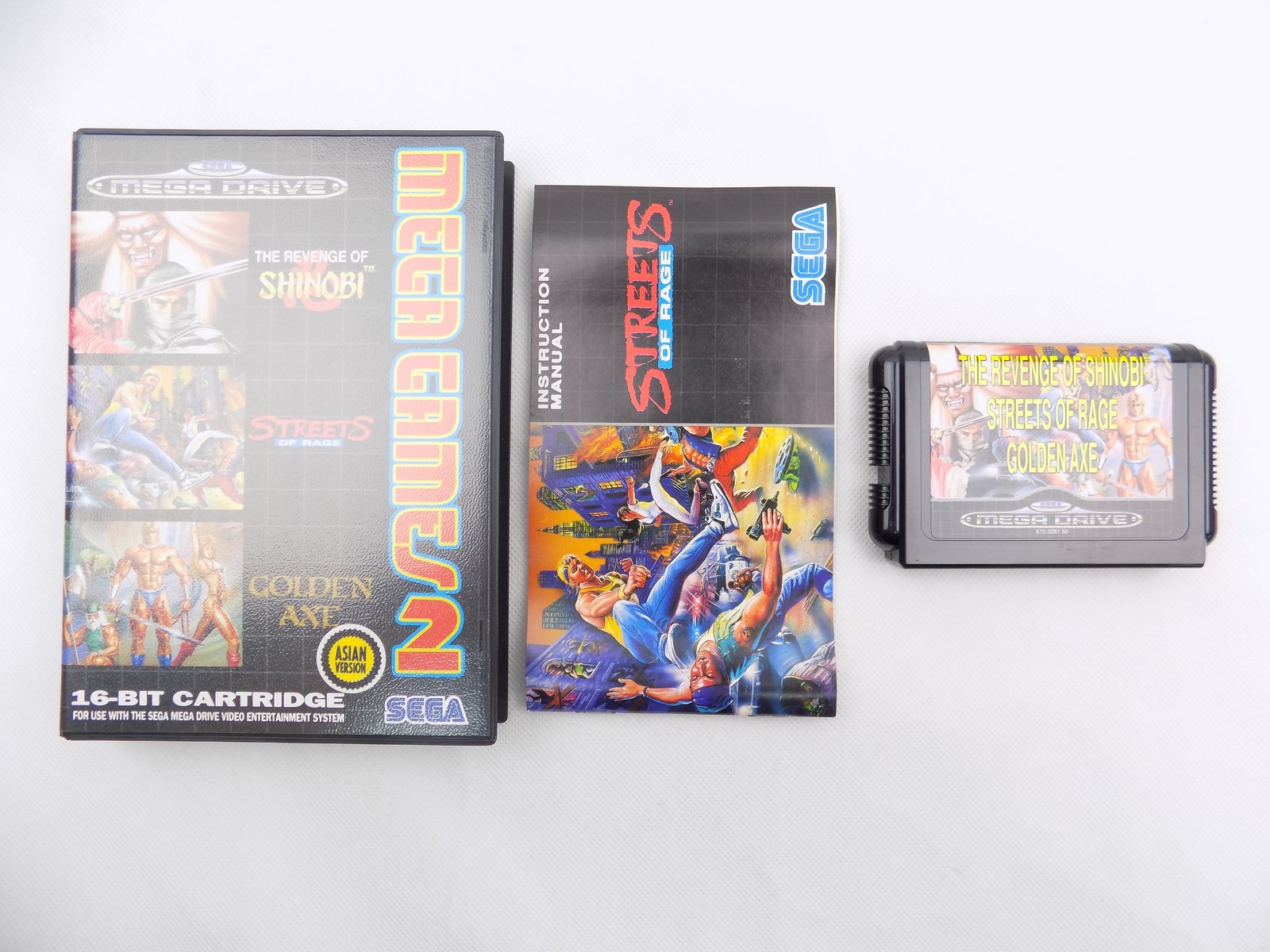 Boxed Sega Mega Drive / Genesis Mega Games 2 PAL Japan Free Postage