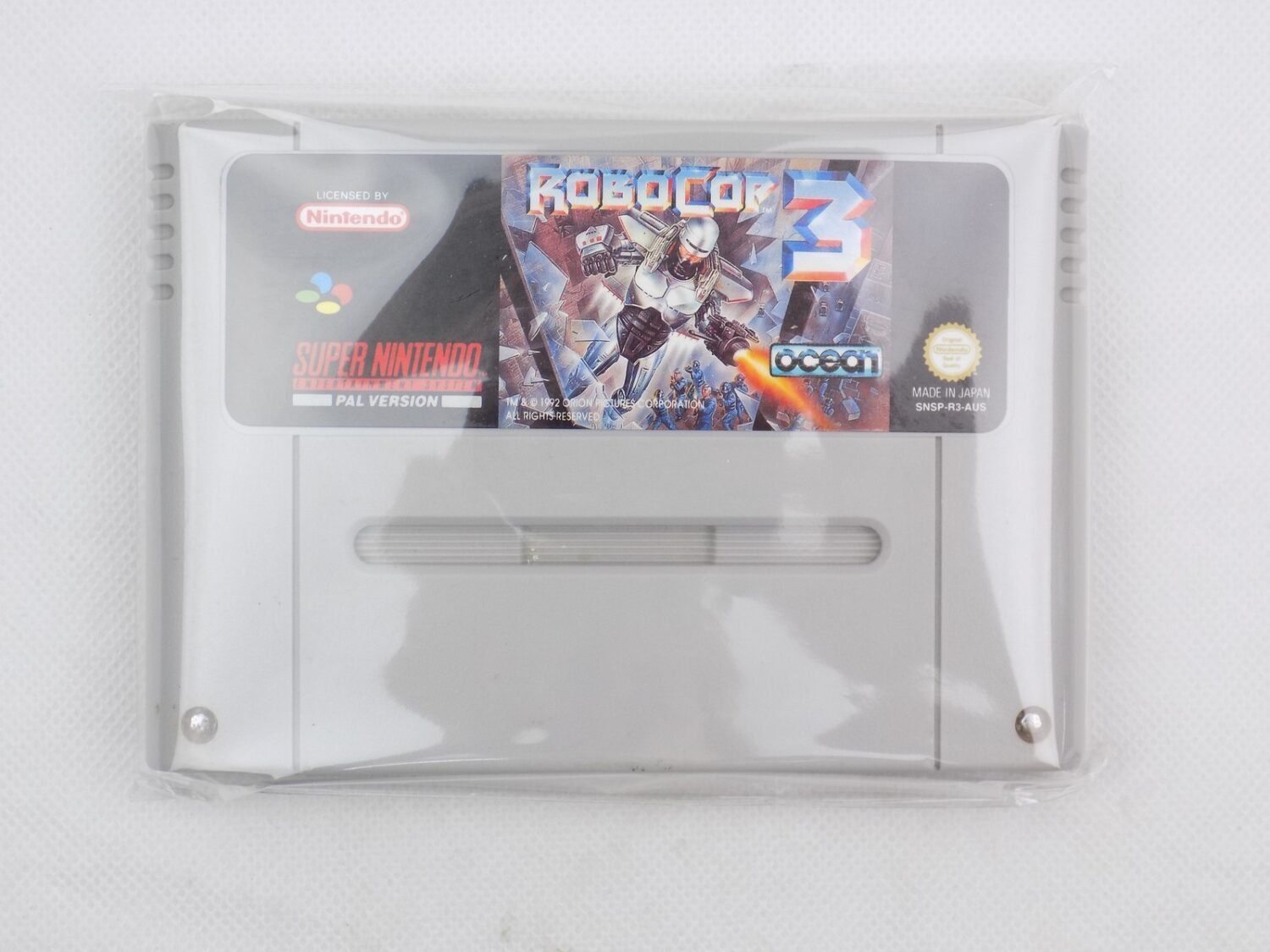 SNES Super Nintendo Like New Robocop 3 - PAL - Grade A