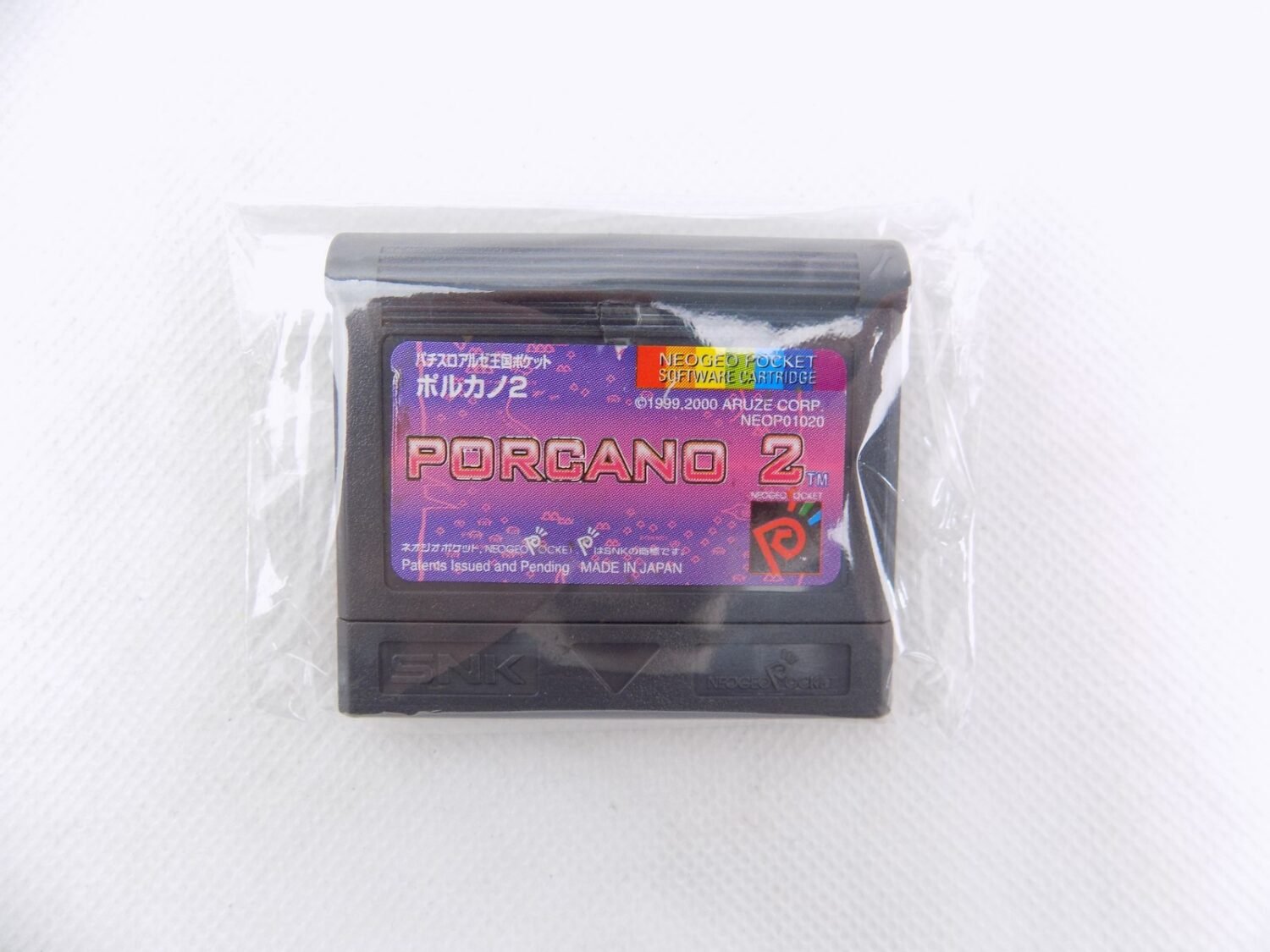 Like New SNK Neo Geo Pocket Color Pachi-Slot Aruze Oukoku Porcano 2 NEOP01020