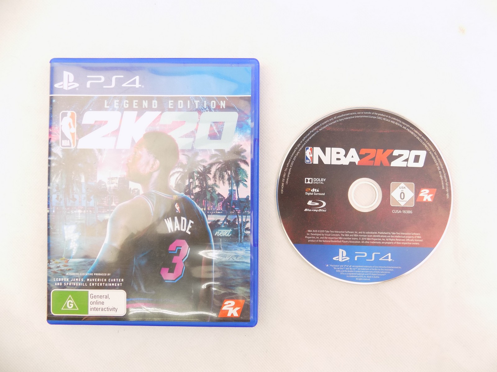 NBA 2K20 and Madden 20 - Sony PlayStation 4, ps4, Both Work Great