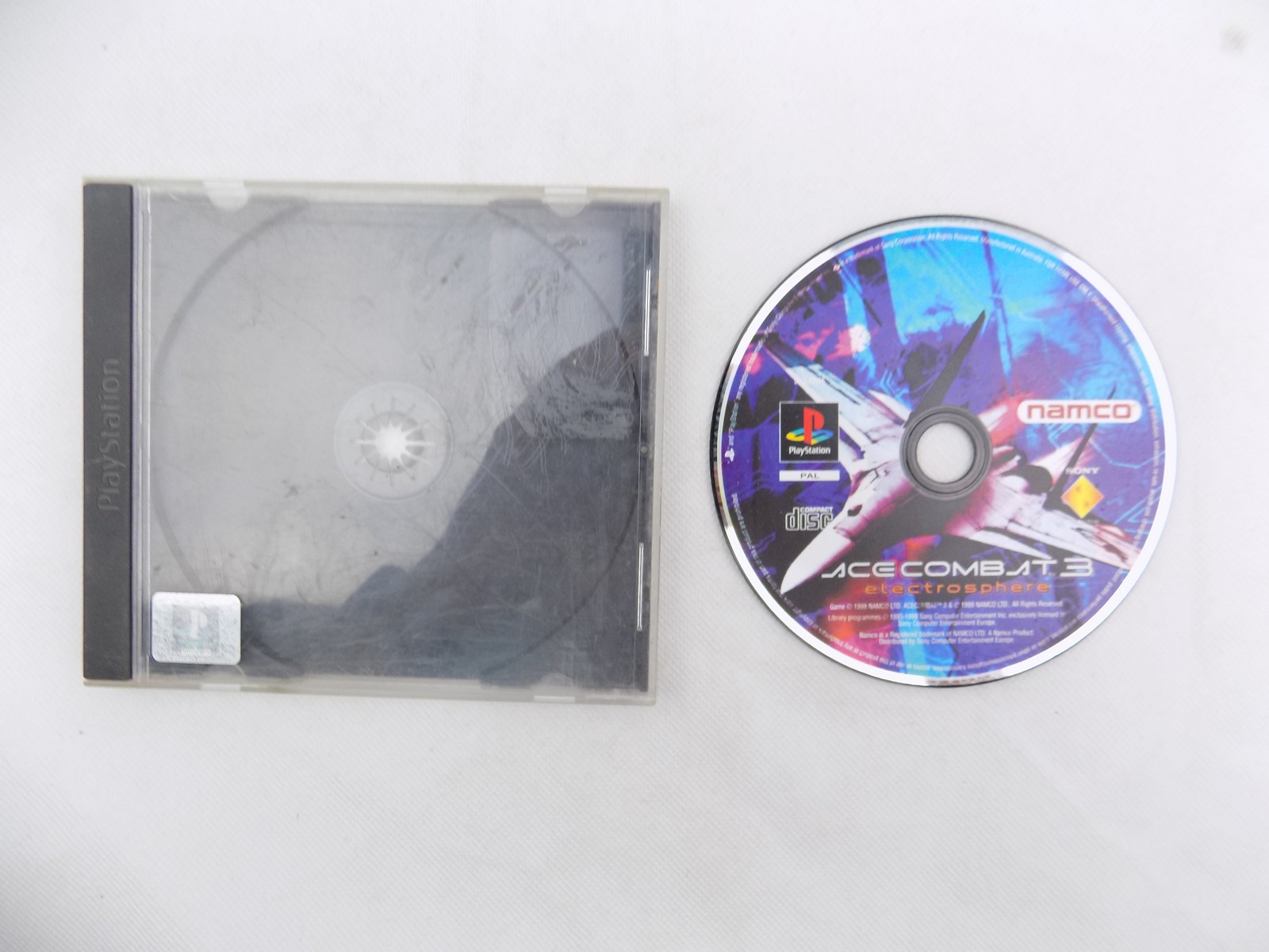 Mint Disc Playstation 1 Ps1 Ace Combat 3 Electrosphere - No Frontcover ...