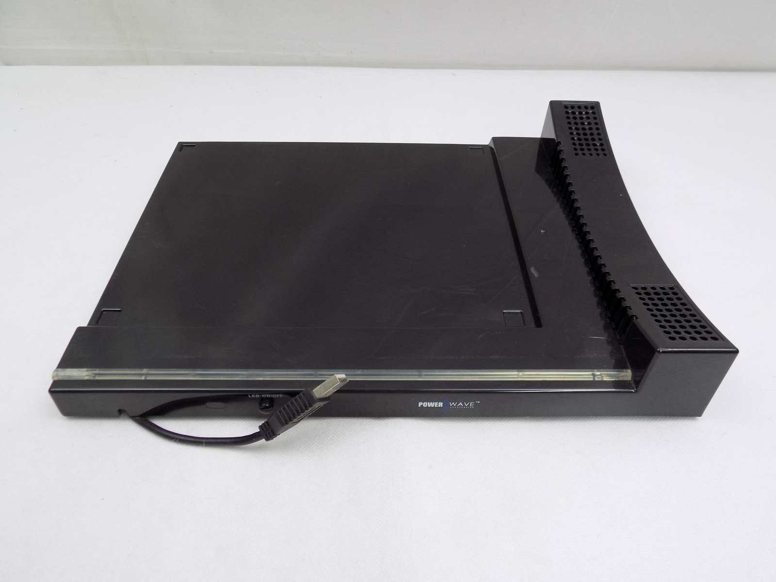 Playstation 3 PS3 Cooling Stand Black Power Wave