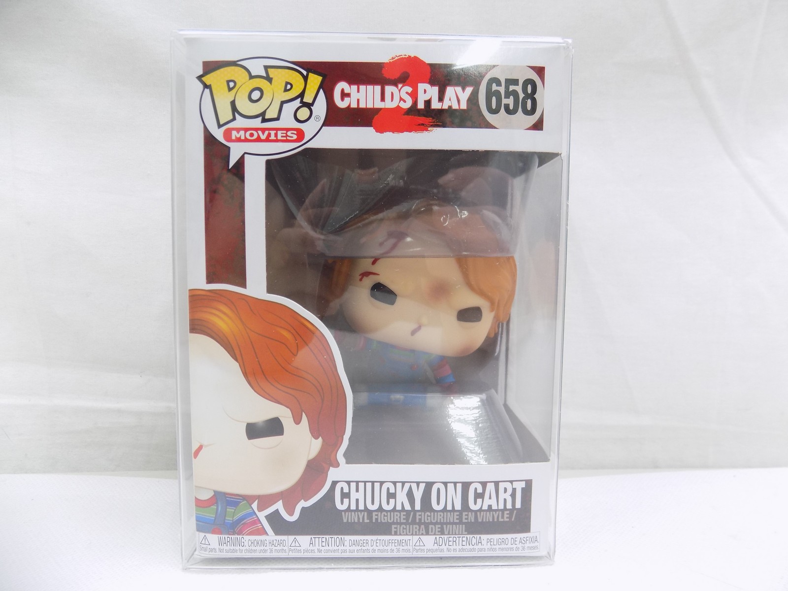 Brand New Funko Pop Child’s Play 2 Chucky on Cart 658 Vinyl Figure ...