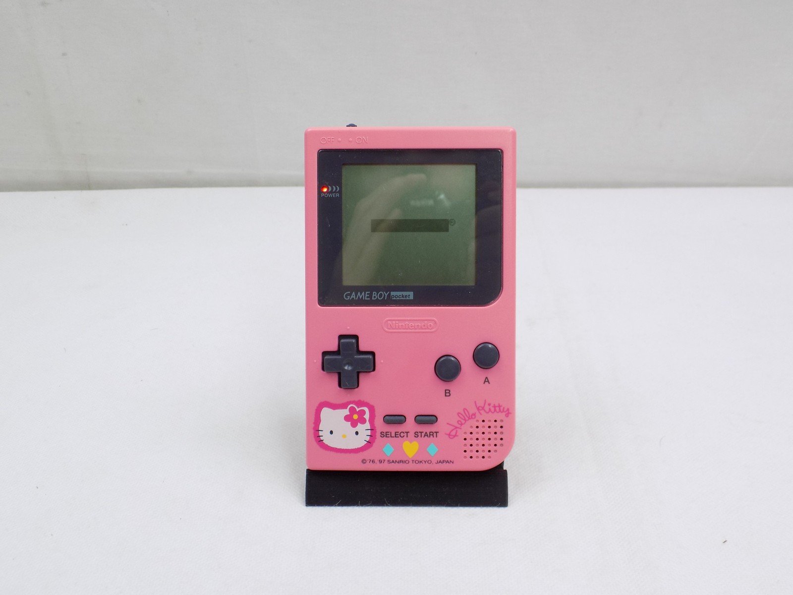 Like New Nintendo Game Boy Pocket GBP Pink Hello Kitty Handheld 