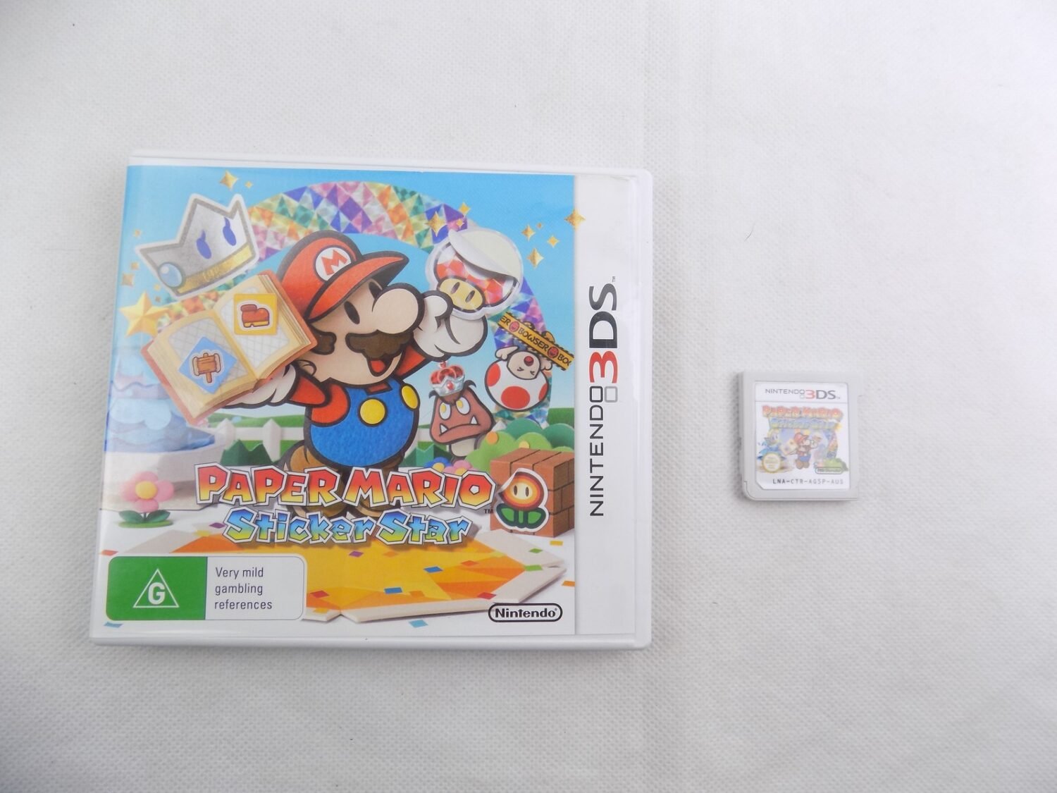 Like New Nintendo 2DS / 3DS Paper Mario Sticker Star