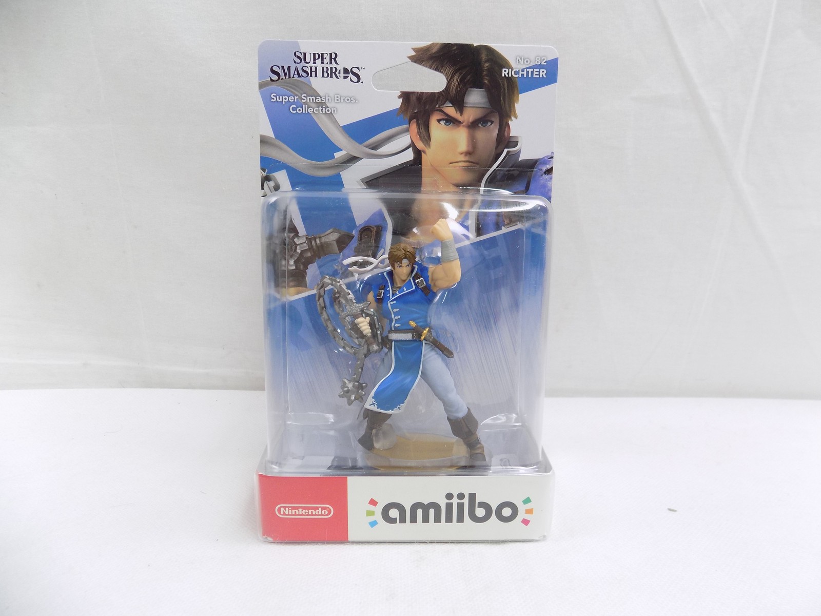 Boxed Brand New Nintendo Amiibo Super Smash Bros. Richter 82 Figure ...