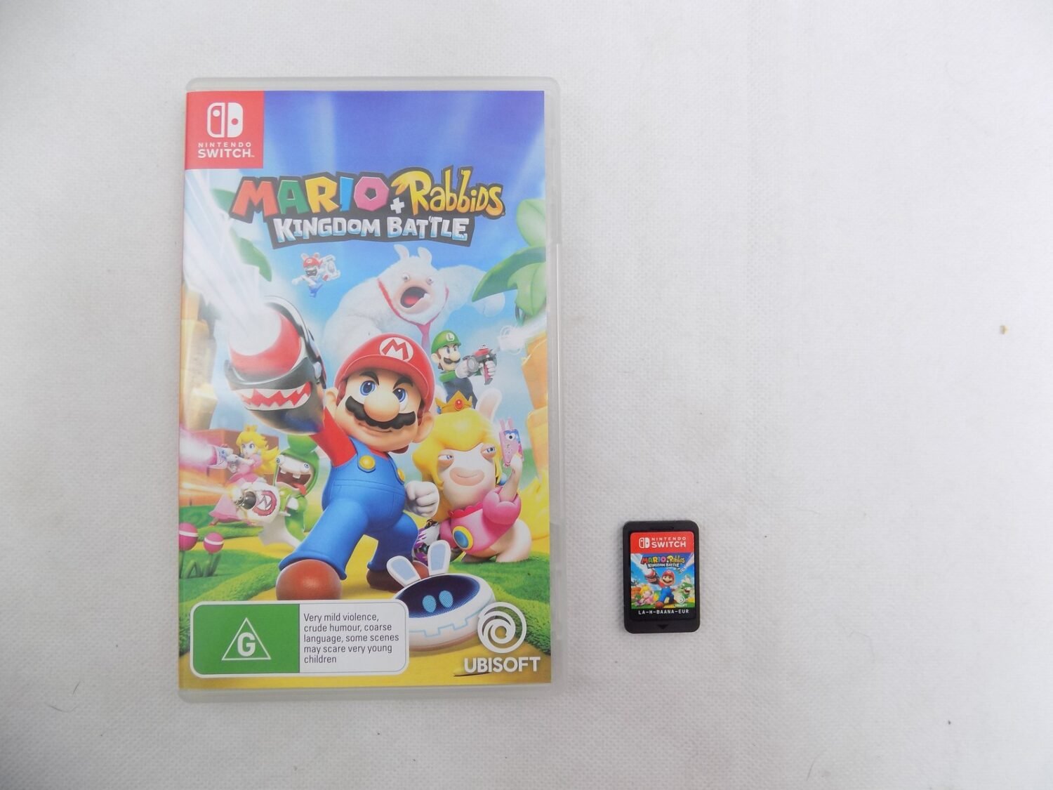 Like New Nintendo Switch Mario + Rabbids Kingdom Battle