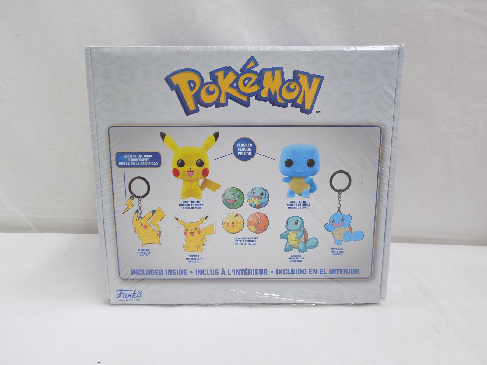 Gamestop Exclusive Pokemon Funko Box (Flocked Pikachu and Squirtle Pops) :  r/funkopop