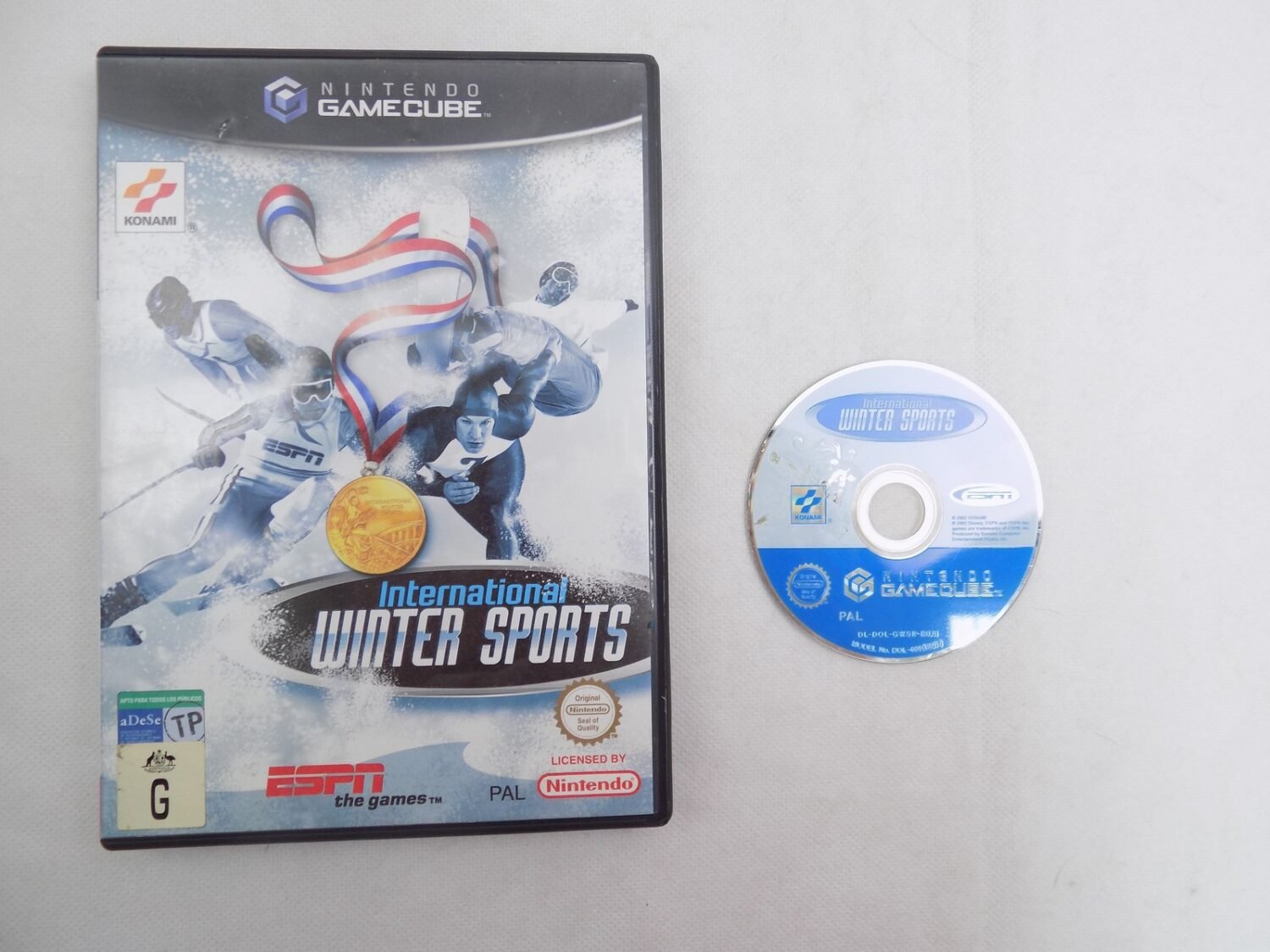 Mint Disc Nintendo Gamecube International Winter Sports - Inc Manual