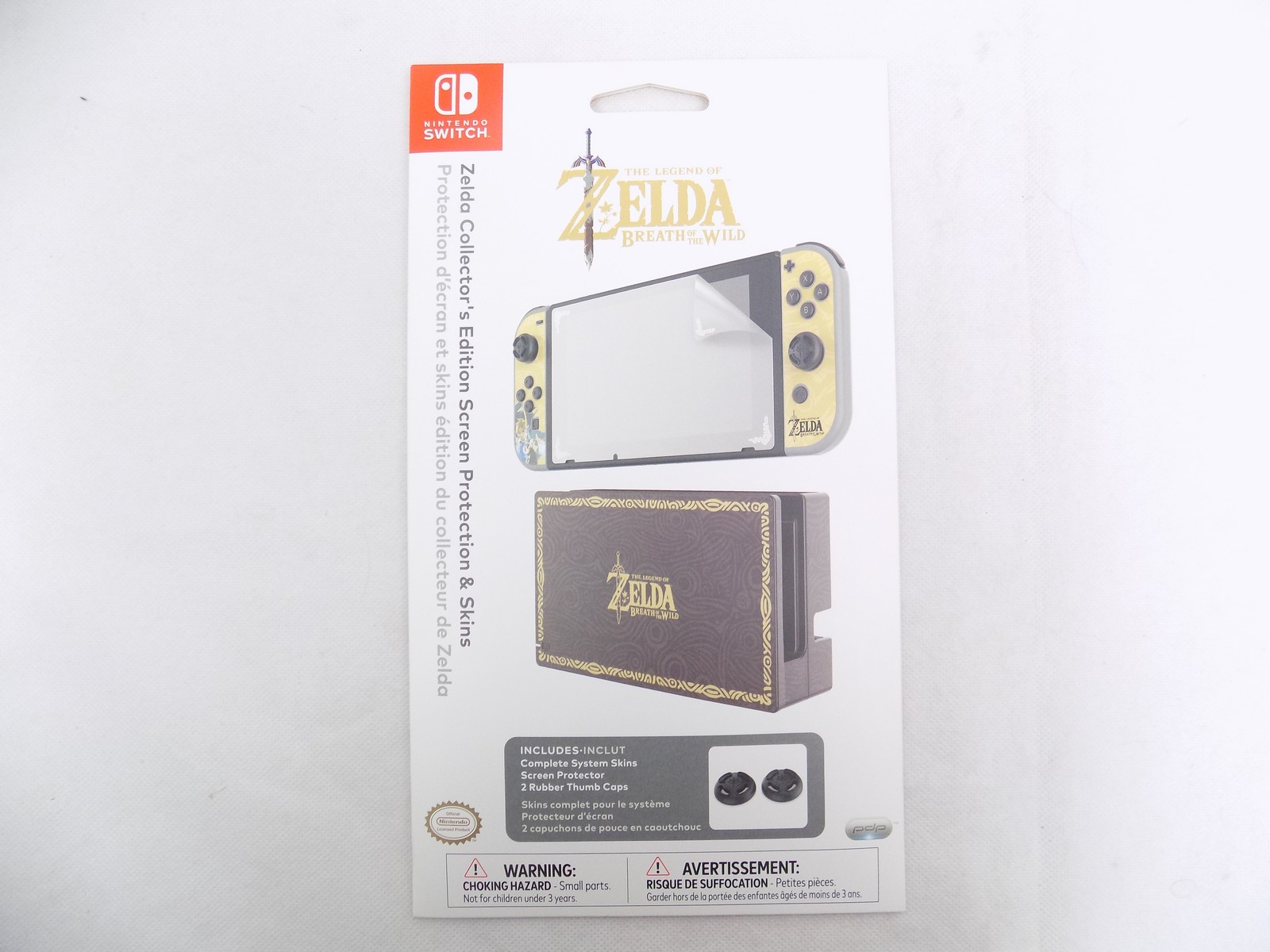 Nintendo switch zelda collector's deals edition screen protection & skins