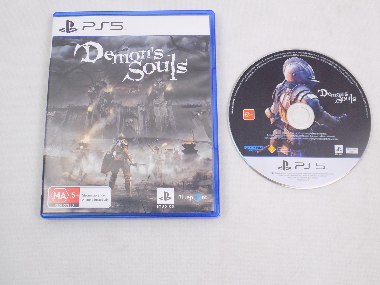 Mint Disc Playstation 5 Ps5 Demon's Souls – Free Postage - Starboard Games