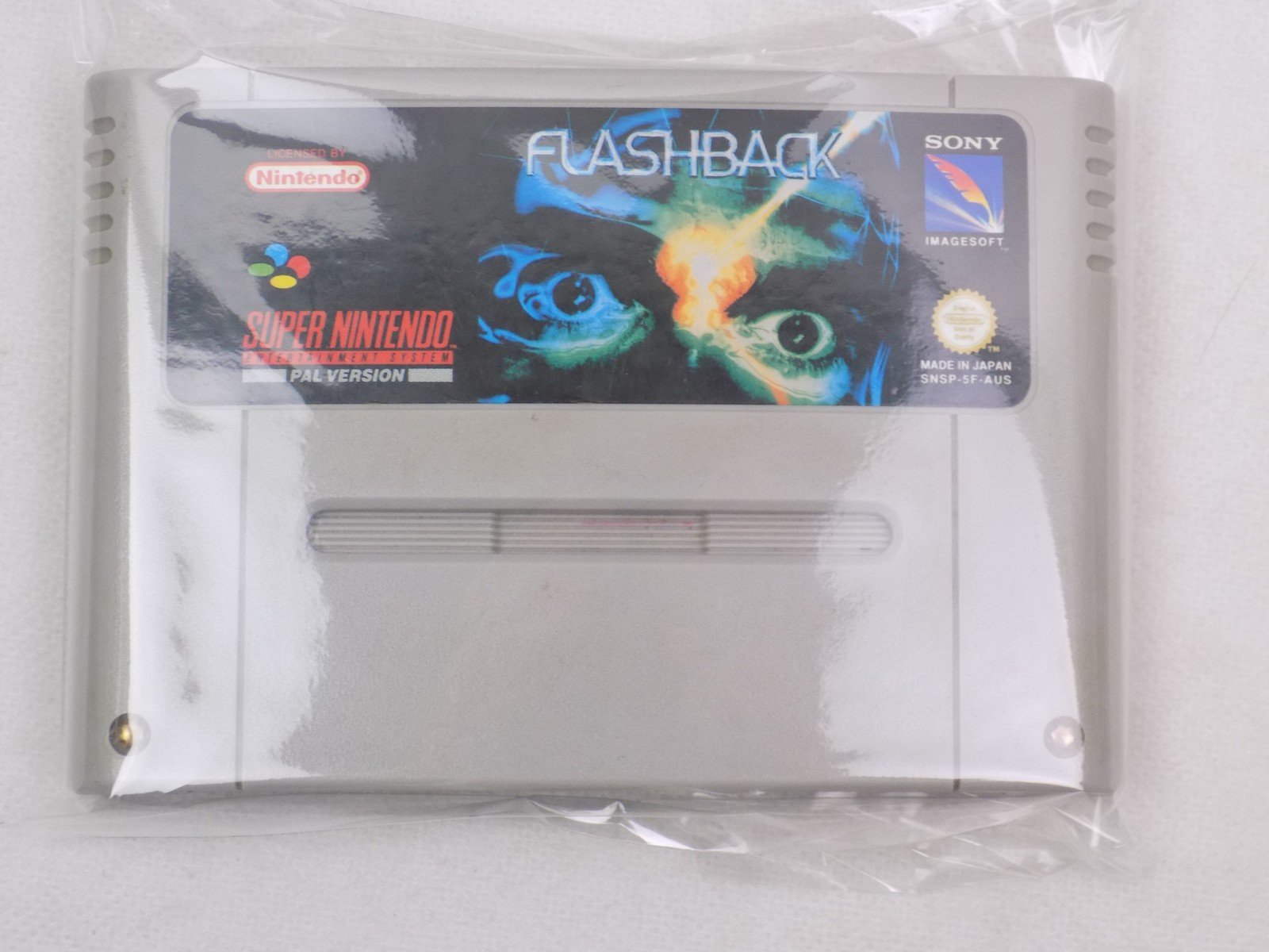 Nintendo Super Nintendo  Like New Flashback - PAL - Grade A