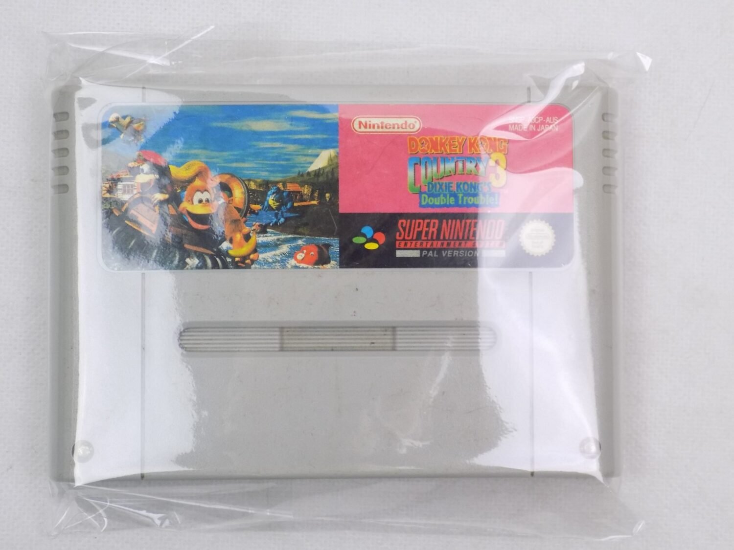 Nintendo Super Nintendo Donkey Kong Country 3 Dixie Kong's Double Trouble - PAL - Grade B