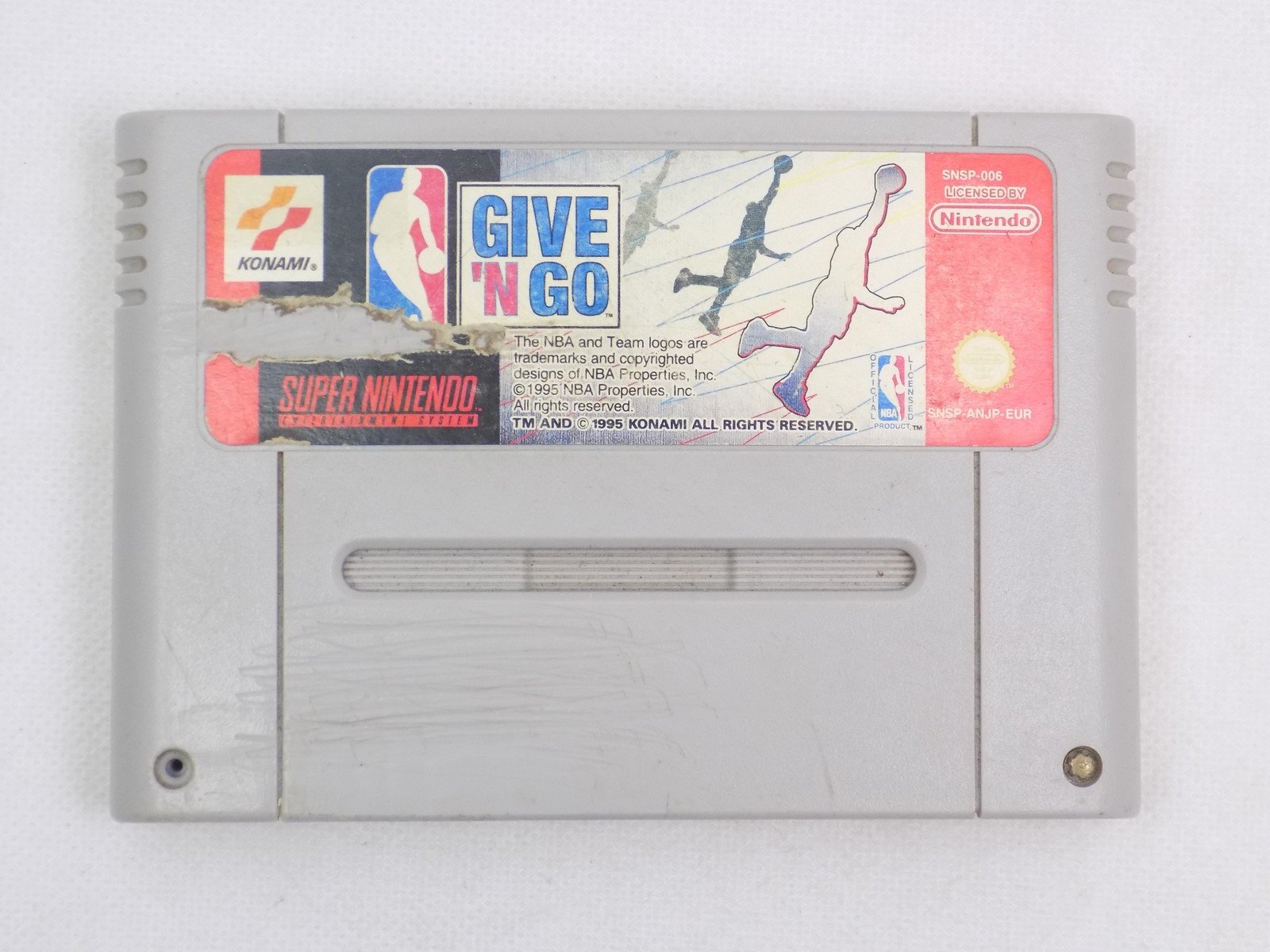Nintendo Super Nintendo NBA Give 'N Go - PAL - Grade B