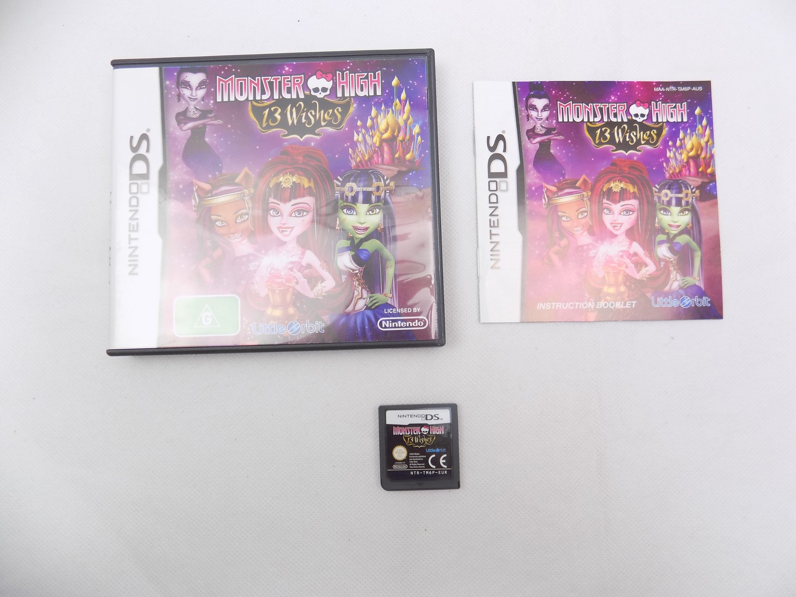 Nintendo DS Monster High 13 Wishes – Inc Manual Free Postage - Starboard  Games