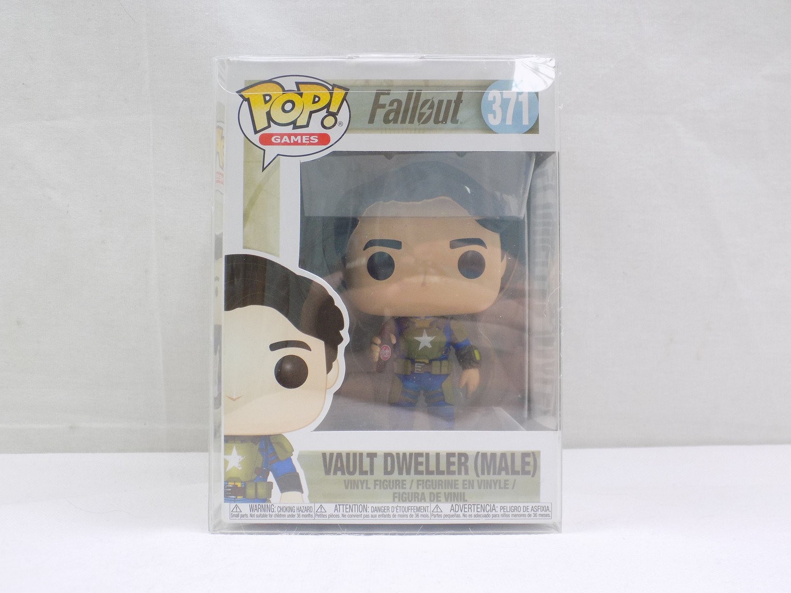 Brand New Funko Pop Fallout Vault Dweller (Male) 371 Vinyl Figure ...