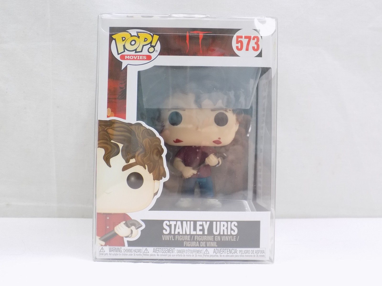 Brand New Funko Pop IT Stanley Uris 573 Vinyl Figure - Starboard Games