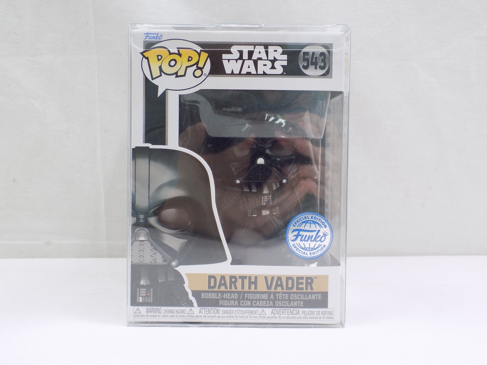 Brand New Funko Pop Star Wars Darth Vader 543 Vinyl Figure - Starboard ...