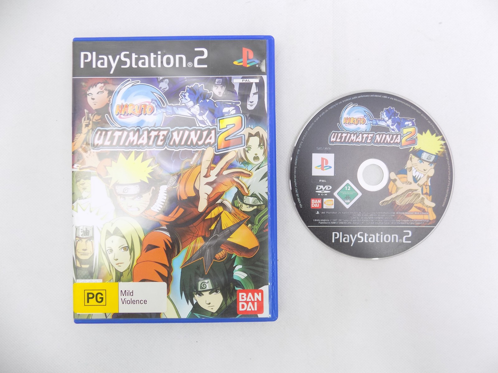 Mint Disc Playstation 2 Ps2 Naruto Ultimate Ninja 2 II – No Manual Free  Postage - Starboard Games