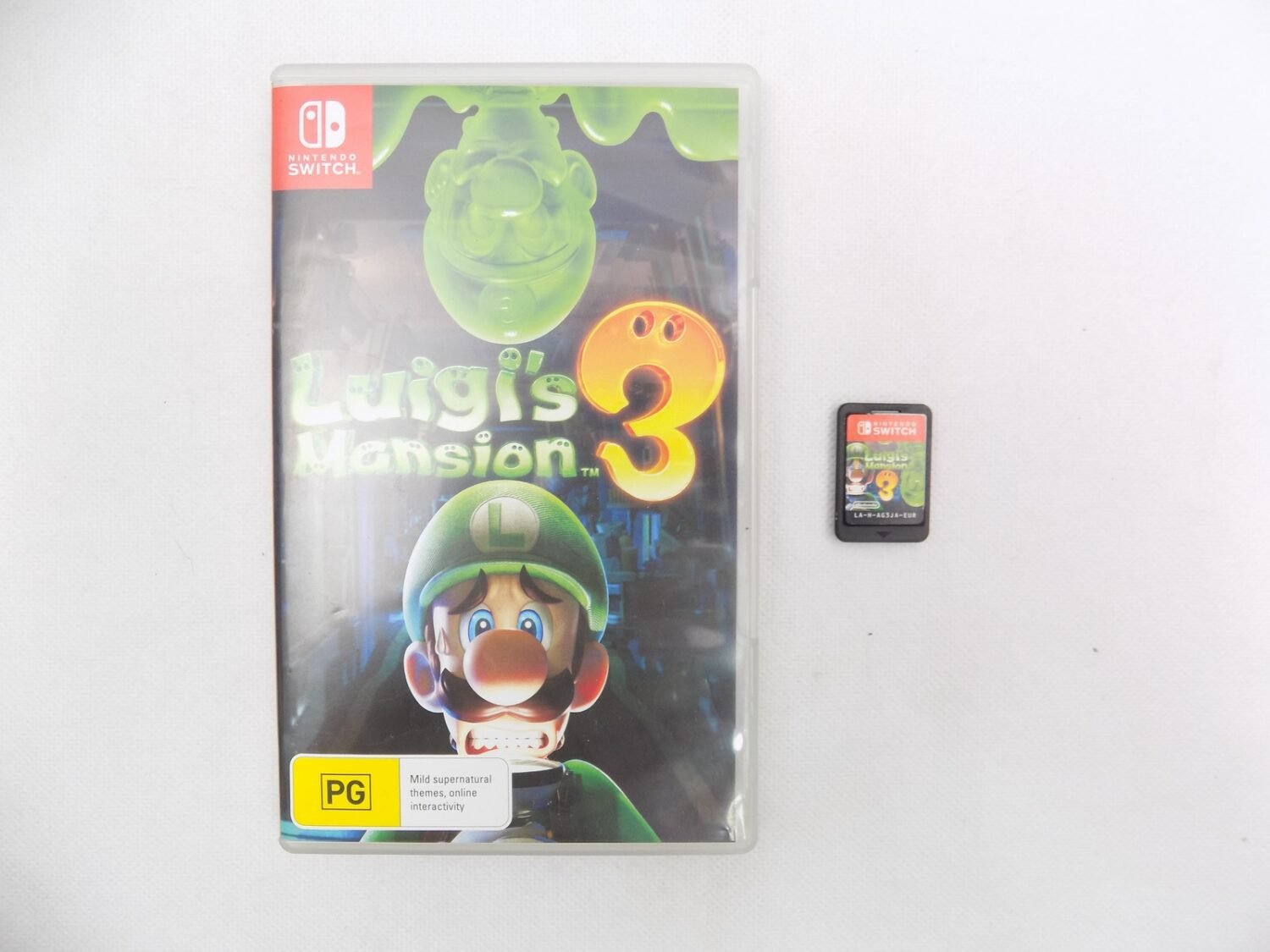 Like New Nintendo Switch Luigi's Mansion 3