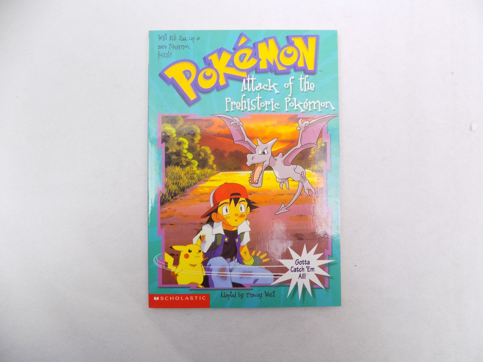 Like New Pokemon Attack of the Prehistoric Pokemon Book Scholastic ...