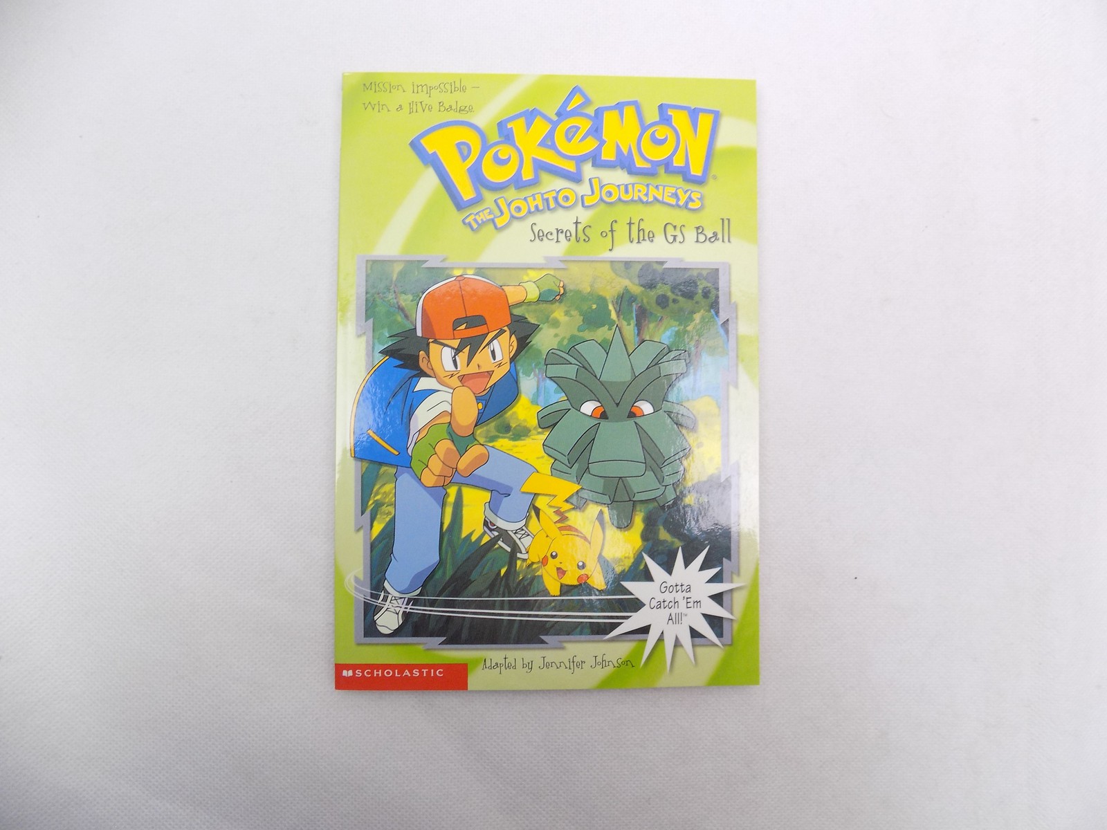 Like New Pokemon The Johto Journeys Secrets of the GS Ball Scholastic ...