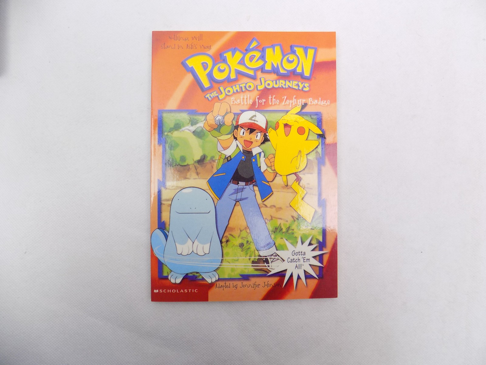 Like New Pokemon The Johto Journeys Battle for the Zephyr Badge Book ...