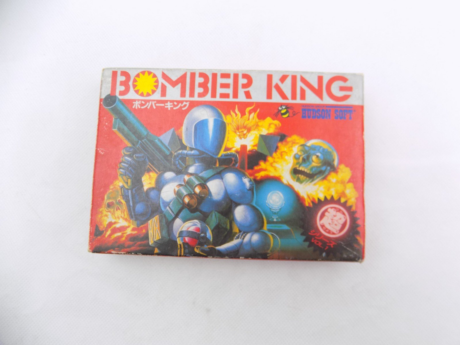 Boxed Nintendo Famicom Bomber King - Inc Manual Japan - Starboard