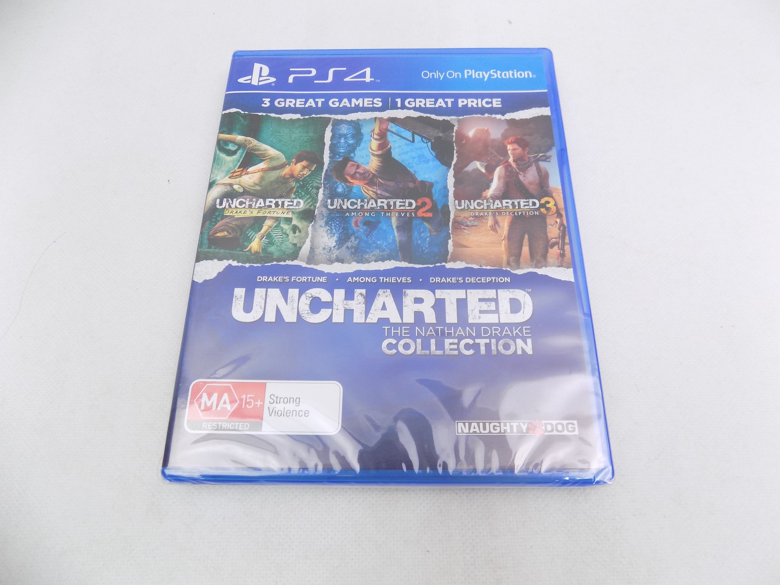 Uncharted The Nathan Drake Collection (Playstation 4 / PS4) 3 Great Games!  