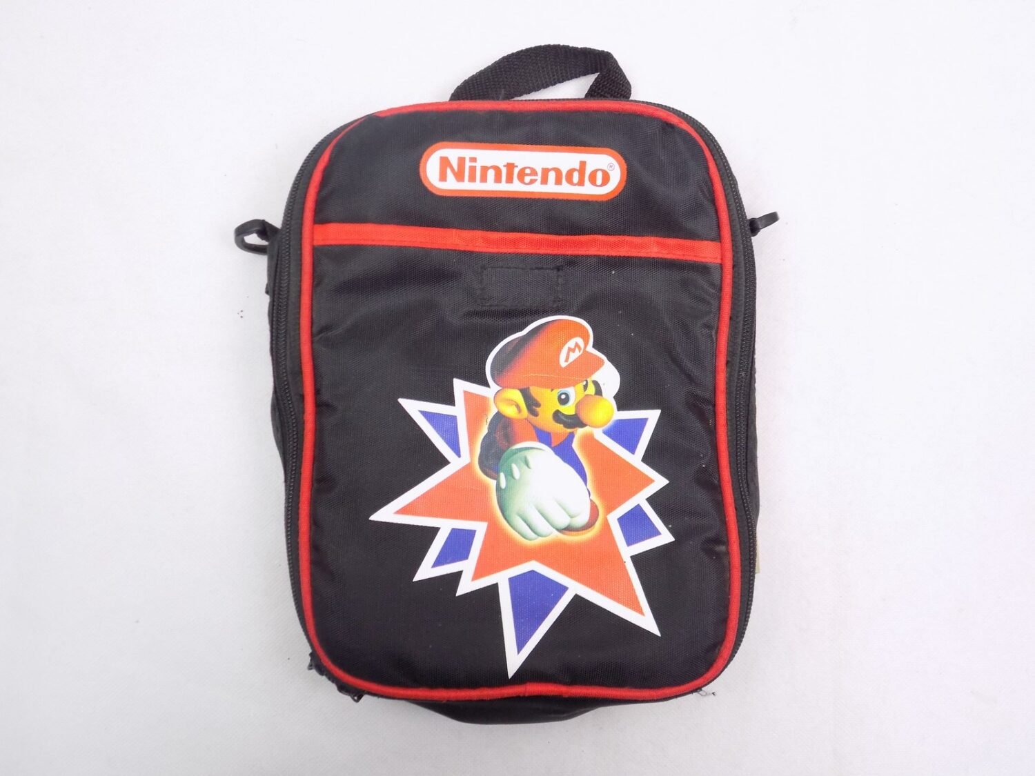 Vintage 1993 Nintendo Super Mario Gameboy Carry Bag Case Satchel