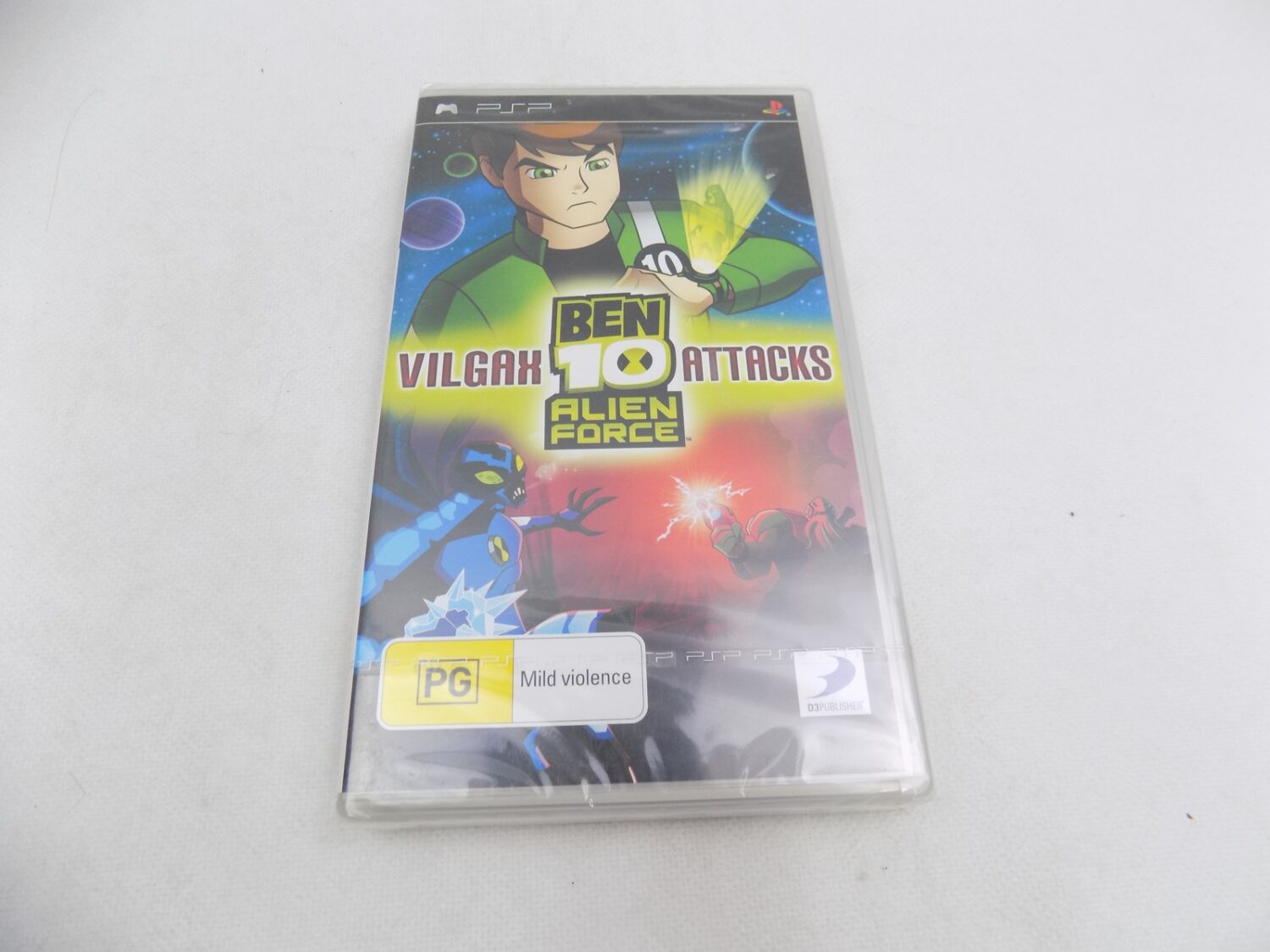 Brand New and Sealed Playstation Portable PSP Ben 10 Alien Force Vilgax  Attacks – Free Postage - Starboard Games