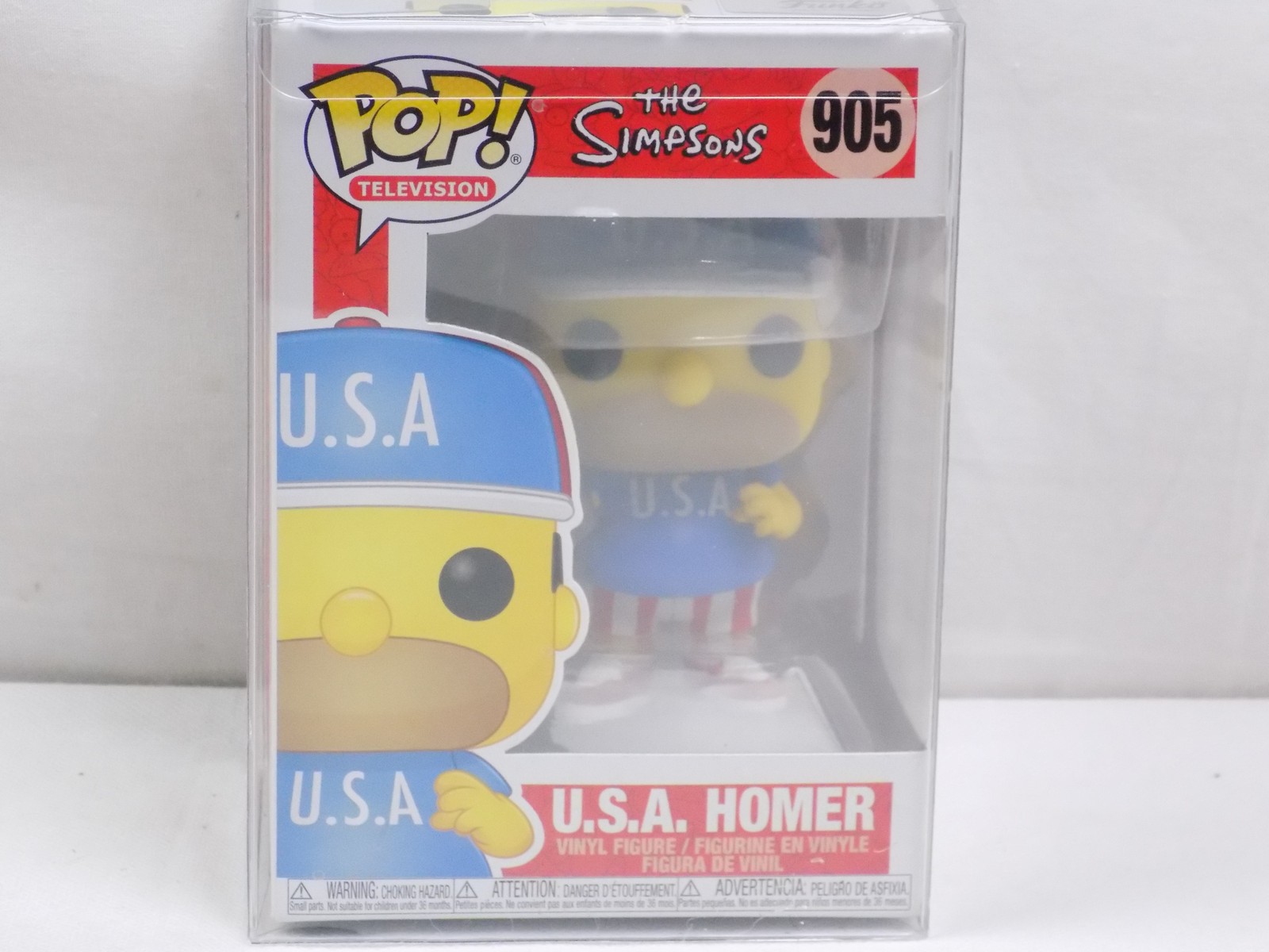 Brand New Funko Pop The Simpsons USA Homer 905 Vinyl Figure - Starboard ...