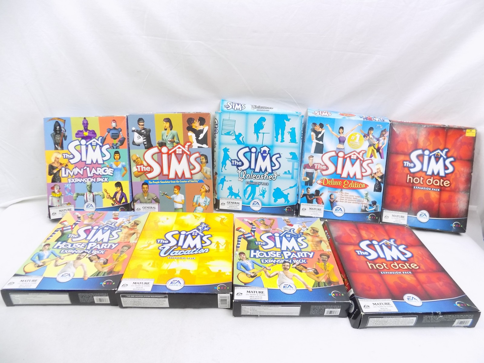 PC The Sims Big Box Bundle Base Game + 8 Expansions - Starboard Games