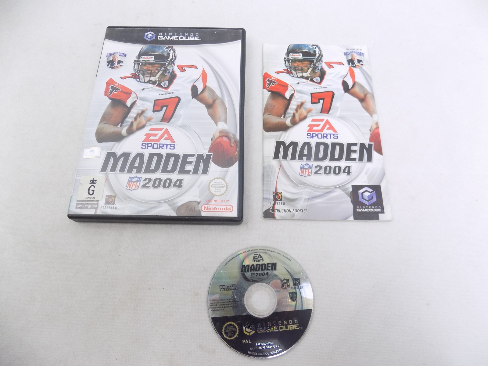 Mint Disc Nintendo Gamecube EA Sports Madden NFL 2004 – Inc Manual ...