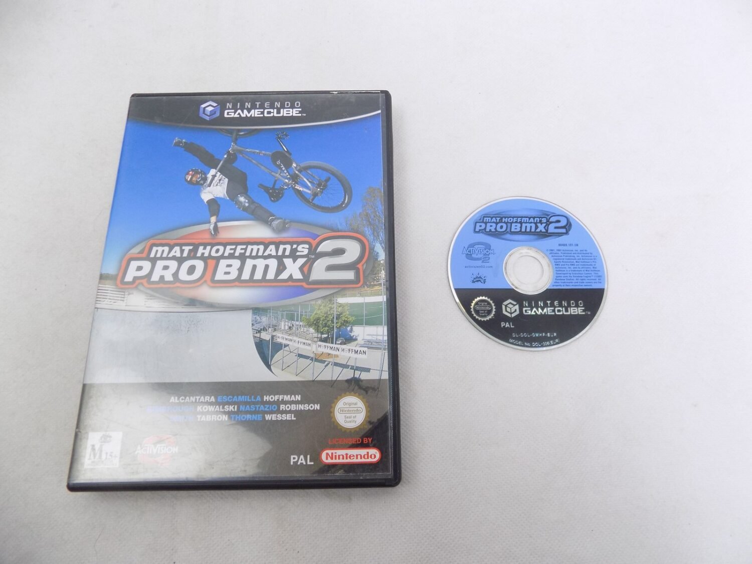 Mint Disc Nintendo Gamecube Mat Hoffman's Pro BMX 2 - No Manual