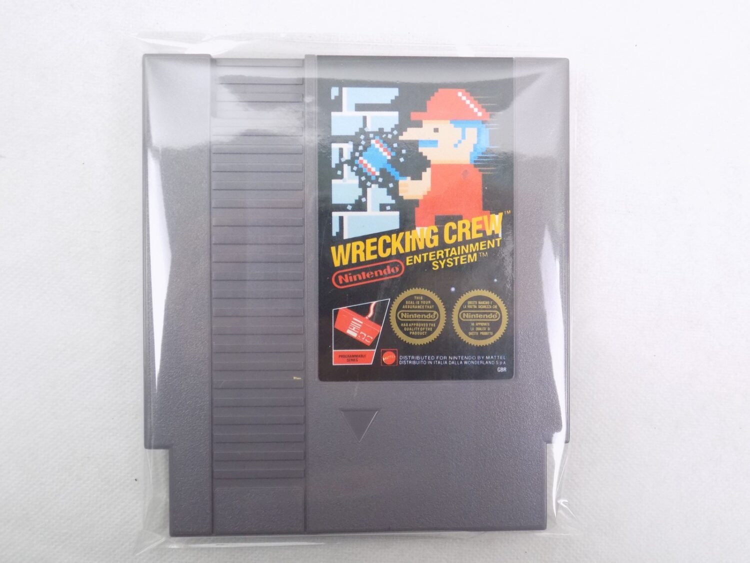 Nintendo Entertainment System NES  Wrecking Crew Like New  - PAL - Grade A