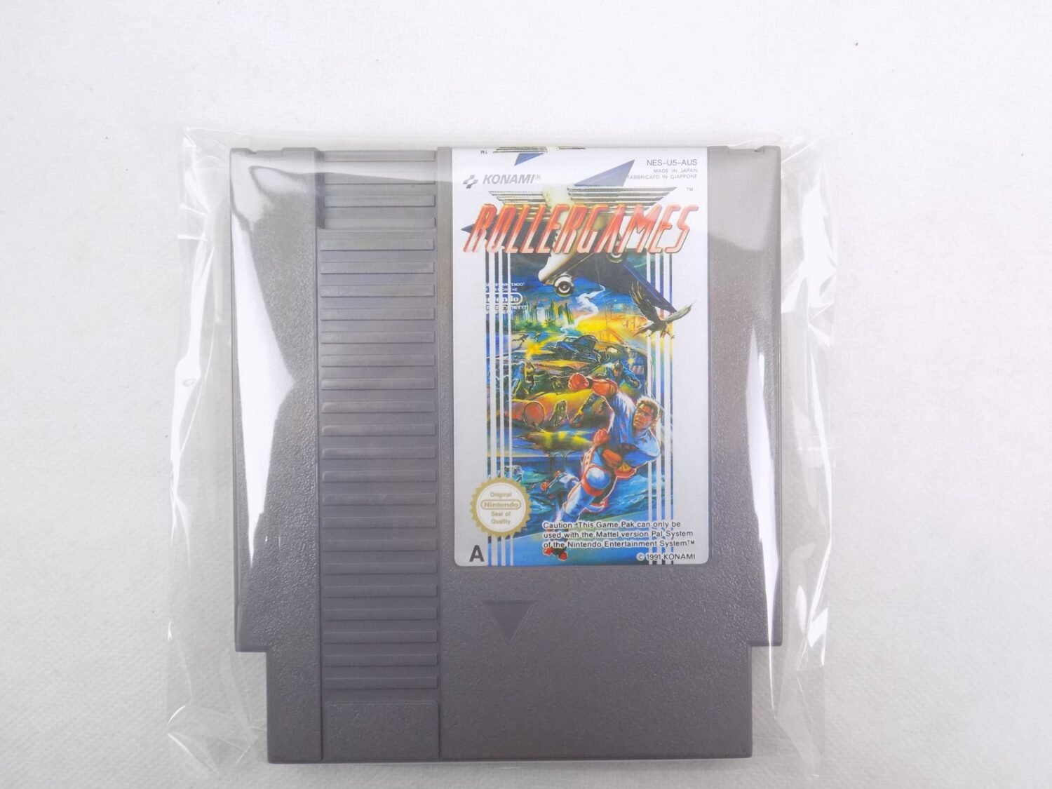 Nintendo Entertainment System NES Rollergames  Like New  - PAL - Grade A