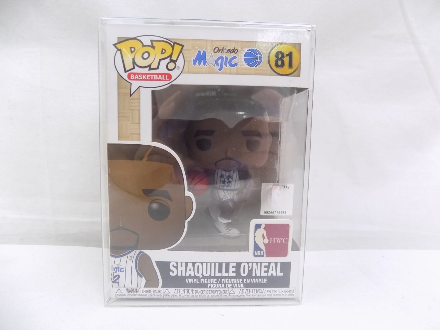 Brand New Funko Pop Orlando Magic Shaquille O'Neal 81 Vinyl Figure
