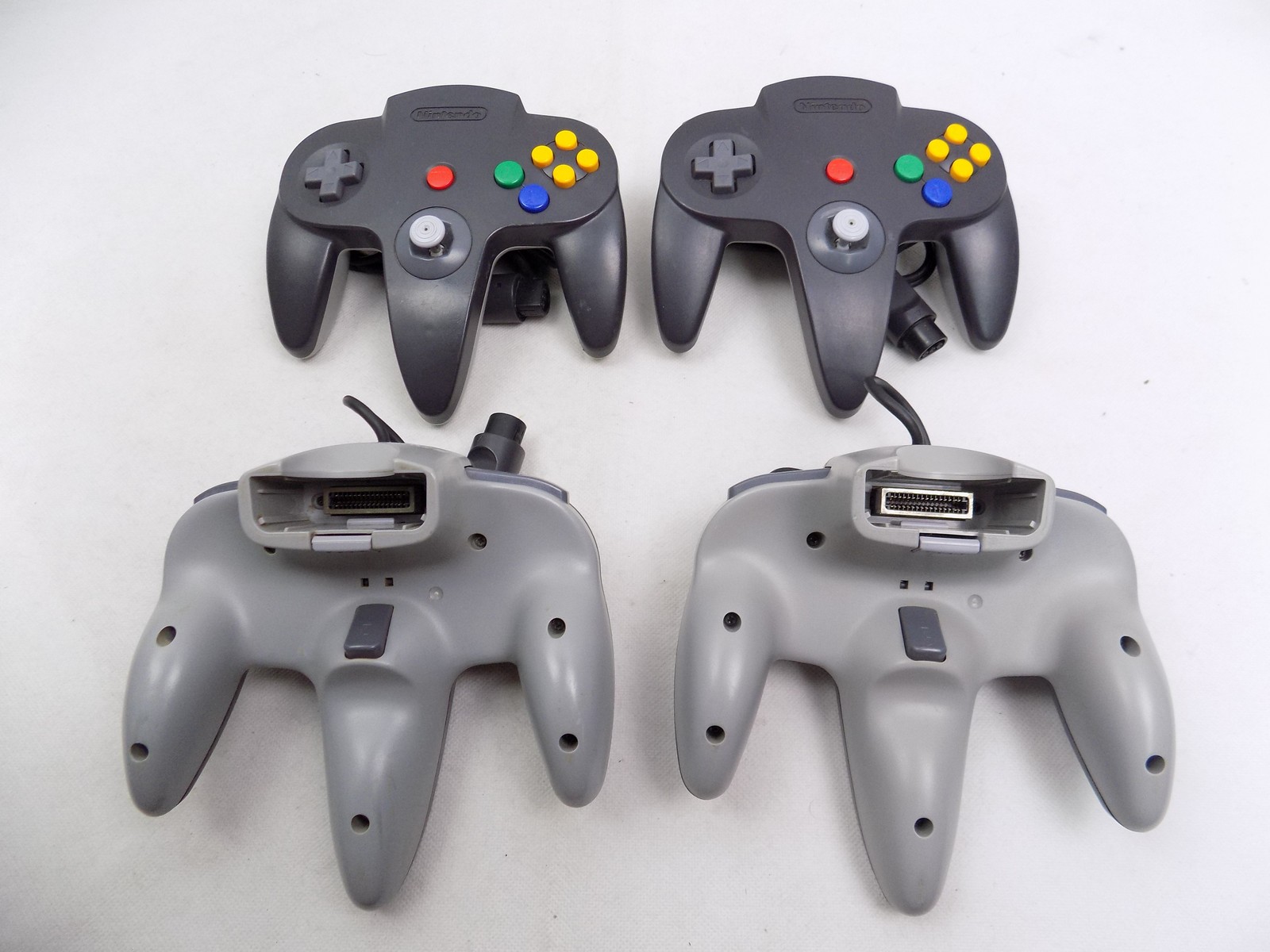 Nintendo 64 N64 Clear Smoke Clear Black Console PAL + 4x Controllers ...