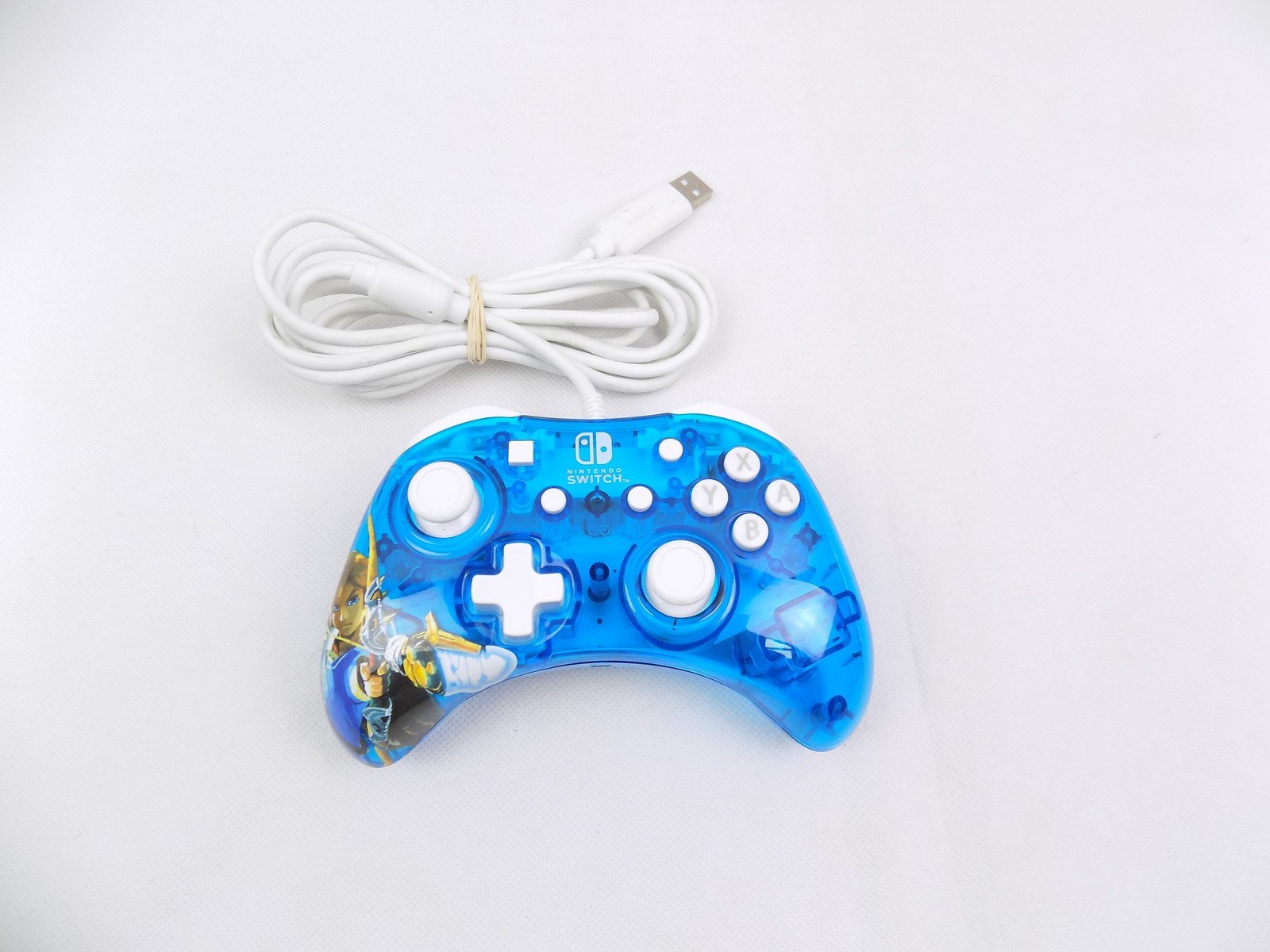 Nintendo Switch Rock Candy Zelda Breath of the Wild Link Wired Controller