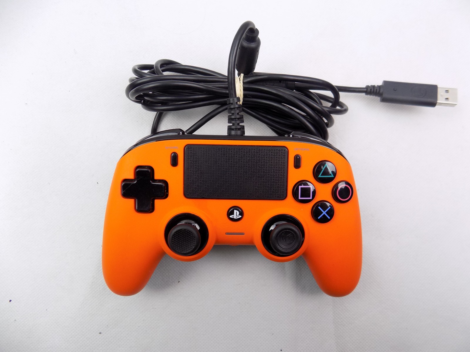 prangende Forpustet Isolere Playstation 4 PS4 Nacon Wired Compact Controller Orange - Starboard Games