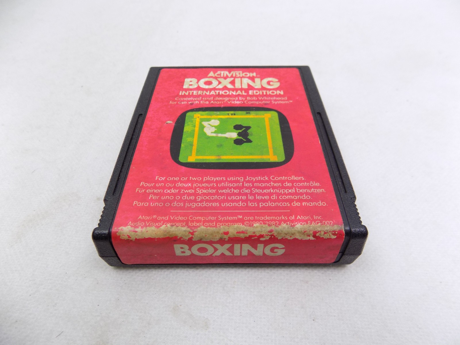 Atari 2600 Boxing International Edition Cart Only - Starboard Games