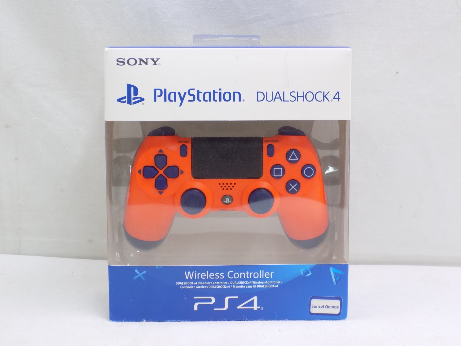 Brand Boxed New Playstation 4 PS4 Dualshock 4 Wireless Controller Sunset  Orange