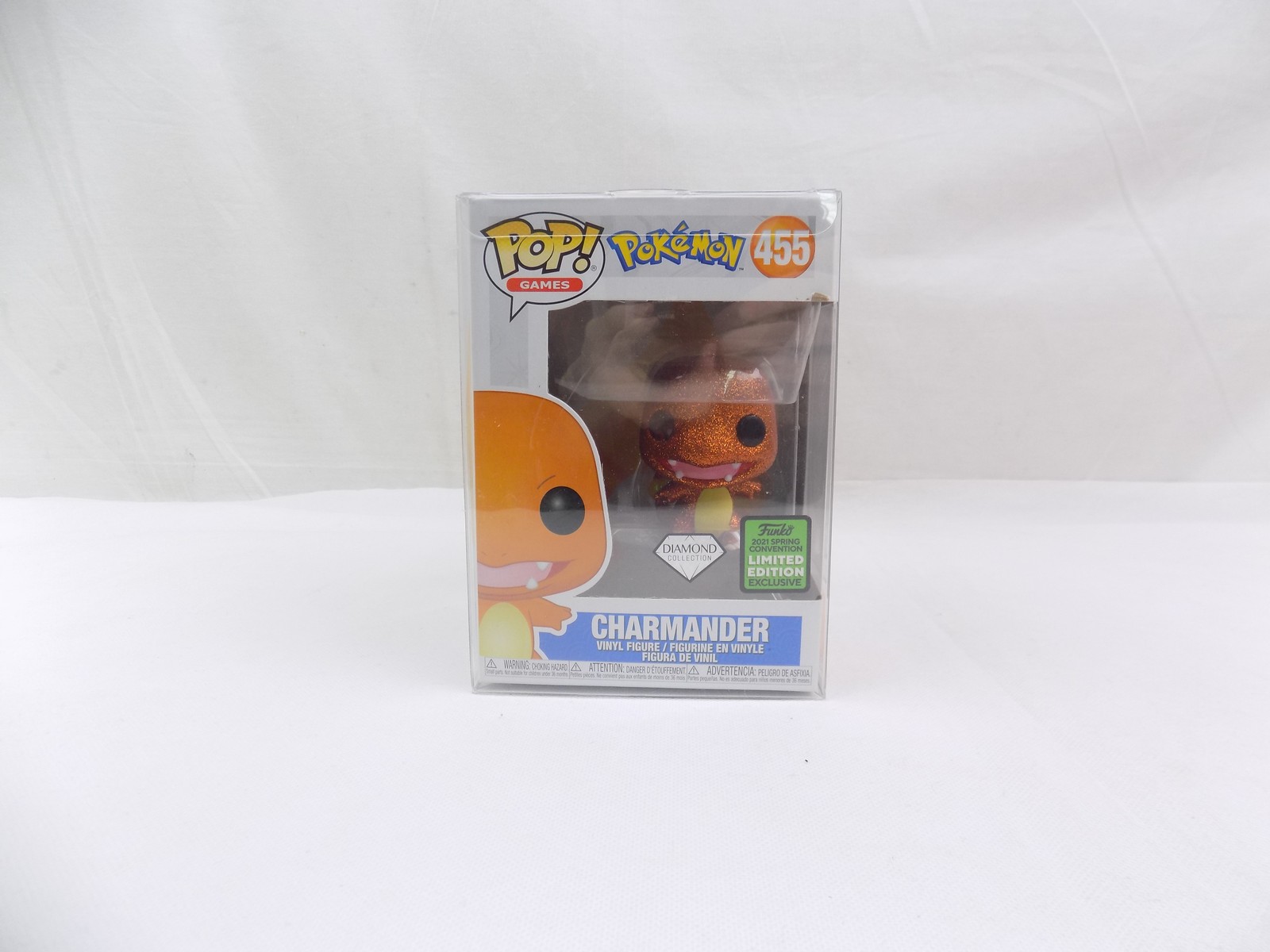 Pokémon - Diamond Collection Charmander 2021 Spring Convention Limited  Edition Exclusive Pop! Vinyl Figure