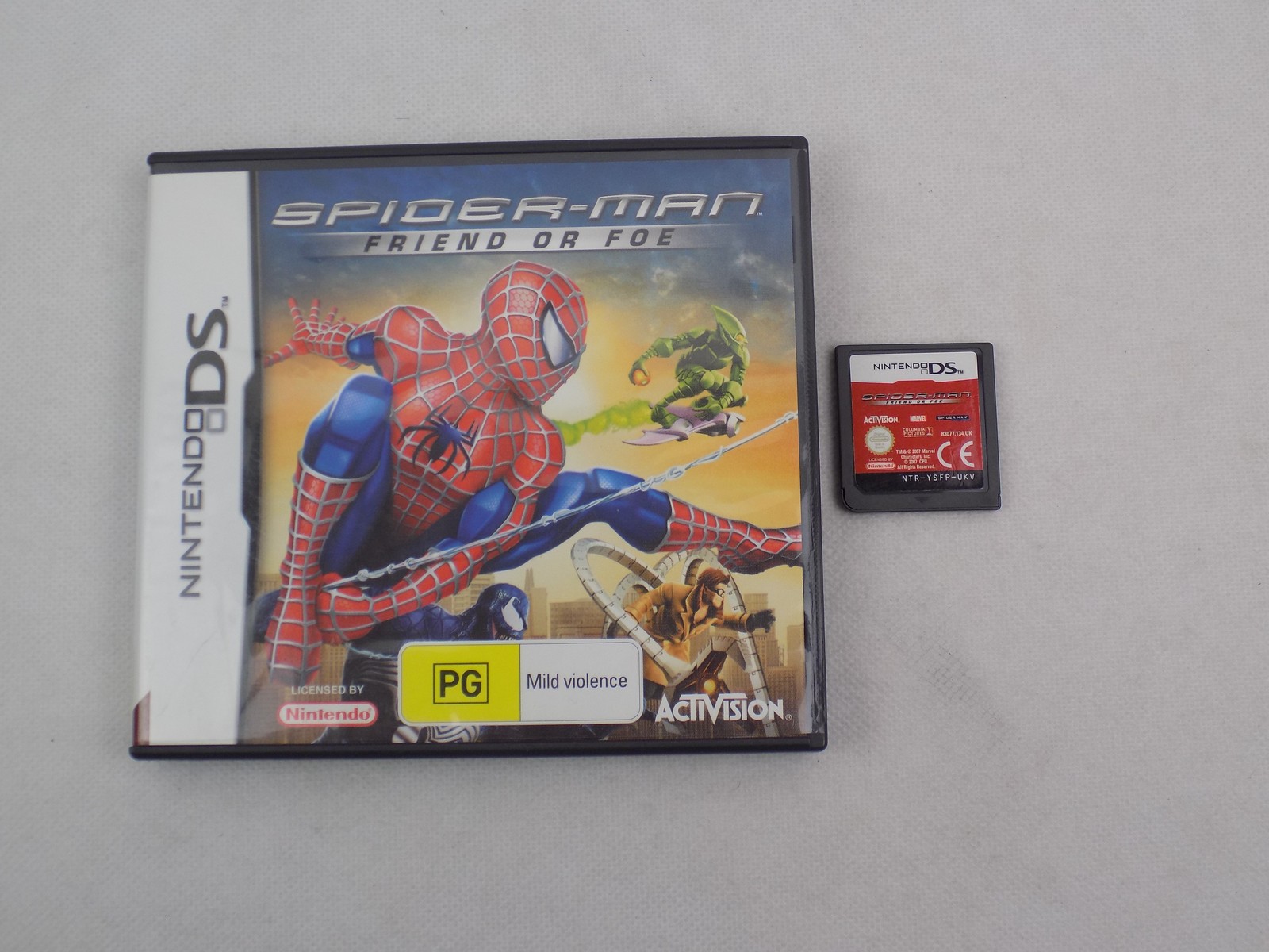 Like New Nintendo DS / 2DS / 3DS Spider-Man Friend or Foe – No Manual Free  Postage - Starboard Games