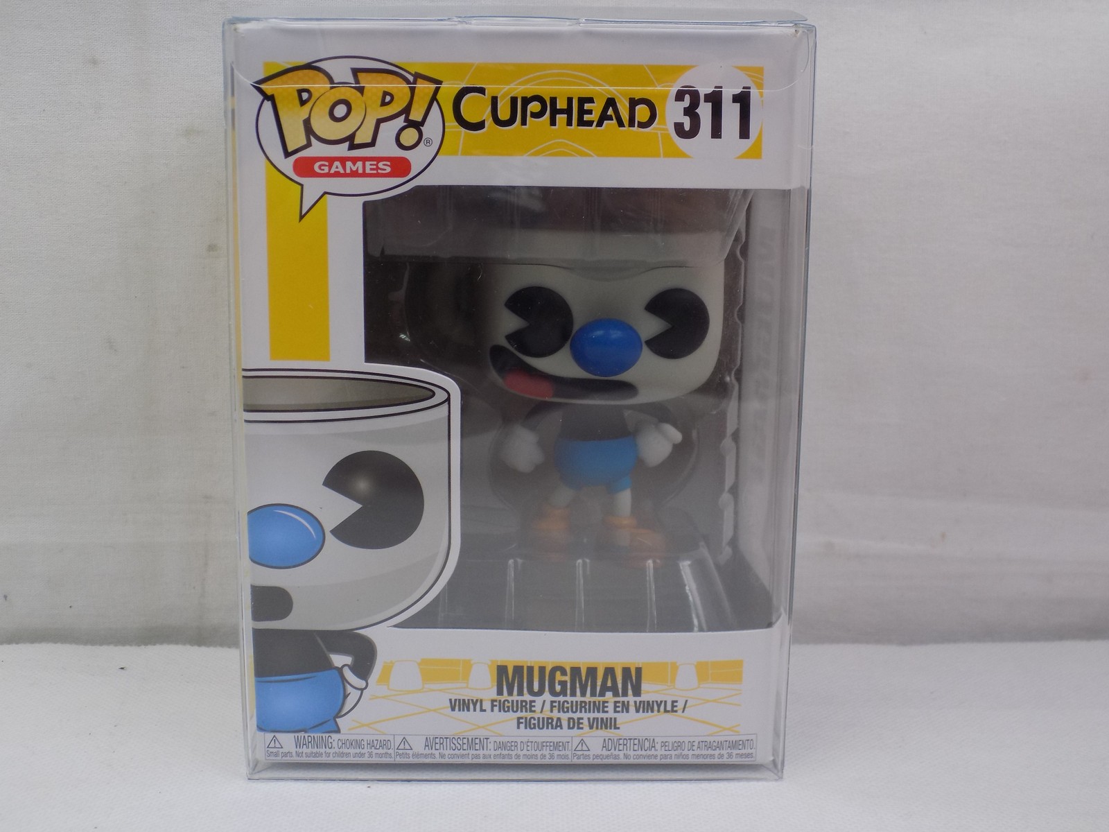 Brand New Funko Cuphead Mugman 311 Pop Figure Chit Club